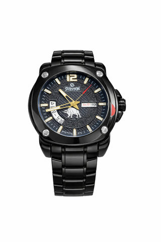 Sveston Black Stallion Luxury Men’s Watch – Dual Display Edition