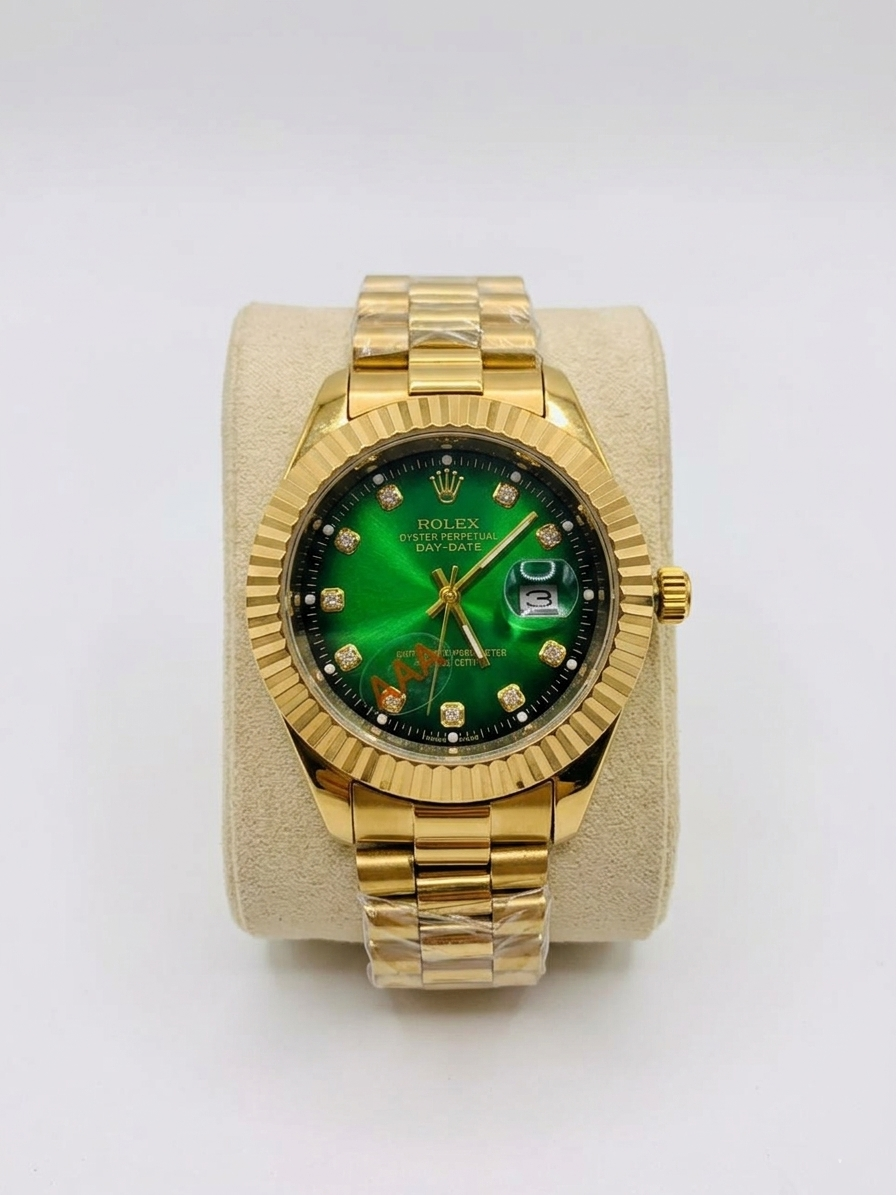 Classic Rolex Look Day-Date Watch