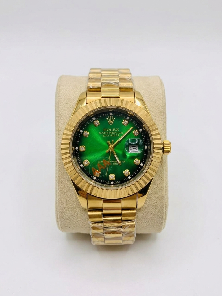 Classic Rolex Look Day-Date Watch