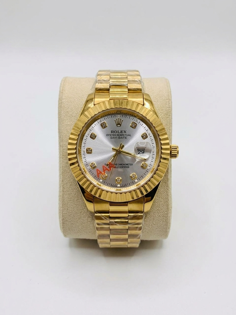 Classic Rolex Look Day-Date Watch