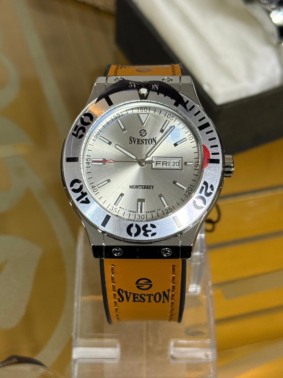 ⌚ Sveston Monterrey – Sporty Silver Edition